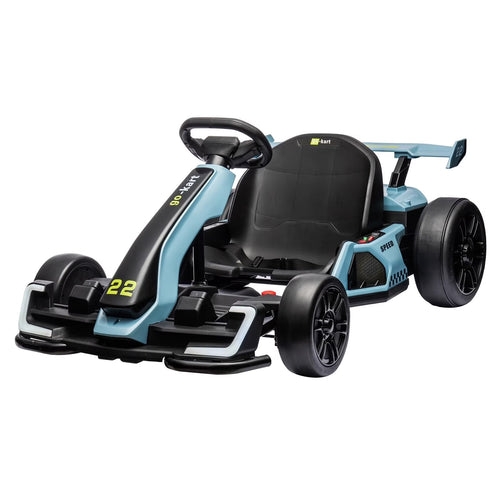 2026 Hot 24V Kids Racing Go Kart – 9 MPH Fast Speed & 150 LBS Large Load Capacity