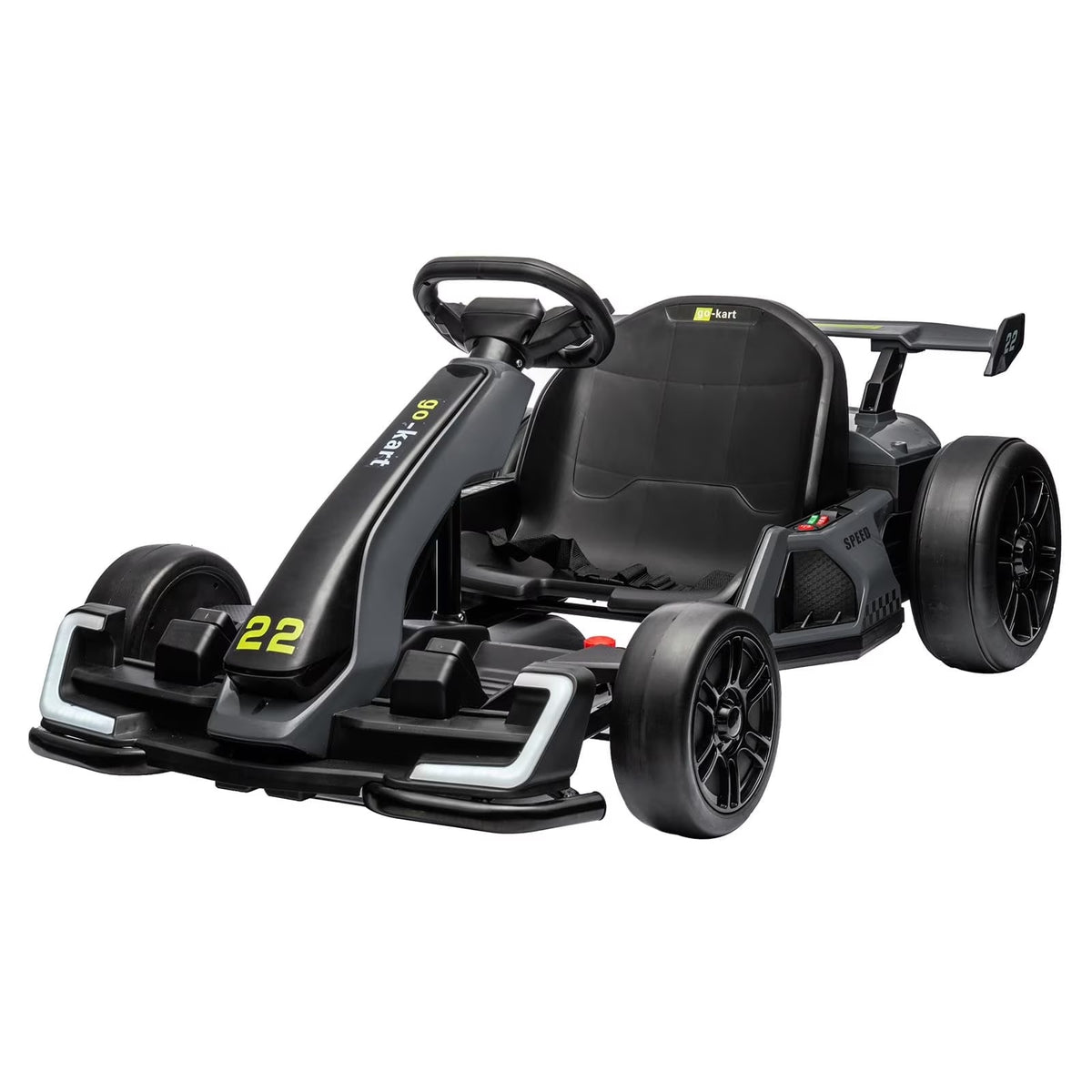 2026 Hot 24V Kids Racing Go Kart – 9 MPH Fast Speed & 150 LBS Large Load Capacity