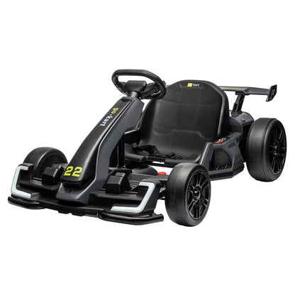 2026 Hot 24V Kids Racing Go Kart – 9 MPH Fast Speed & 150 LBS Large Load Capacity
