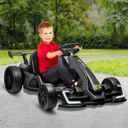 2026 Hot 24V Kids Racing Go Kart – 9 MPH Fast Speed & 150 LBS Large Load Capacity
