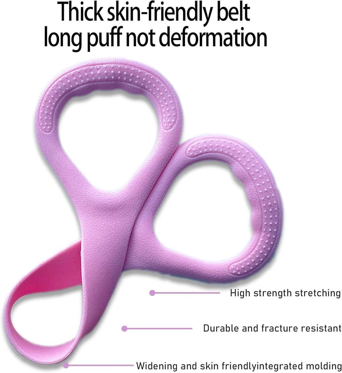 Figure 8 Handled Resistance Bands, Fitness Elastic Ropes for Strength Training, Yoga & Physical Therapy