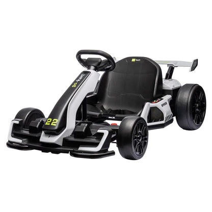 2026 Hot 24V Kids Racing Go Kart – 9 MPH Fast Speed & 150 LBS Large Load Capacity